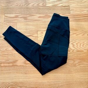 Prana Full-Length Mixed Material Leggings Sz Sm